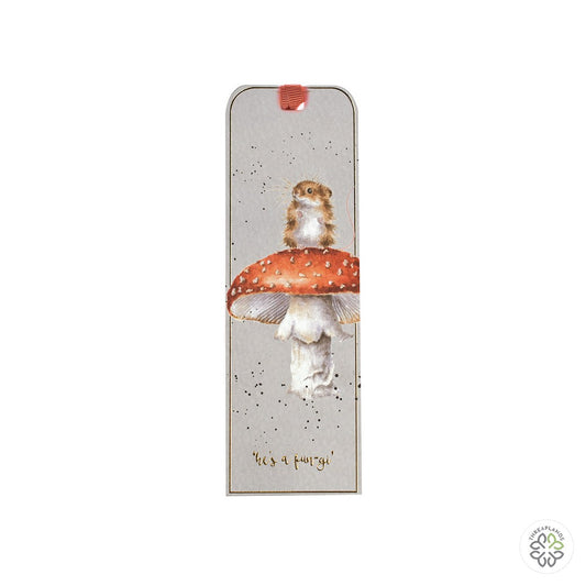 Wrendale Mouse Bookmark - He's a FunGi - Threaplands [optimised-1040-watermarked]