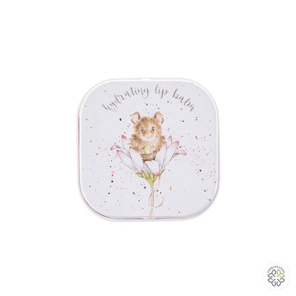 Wrendale Mouse Lip Balm - Oops A Daisy - Threaplands [optimised-1040-watermarked]