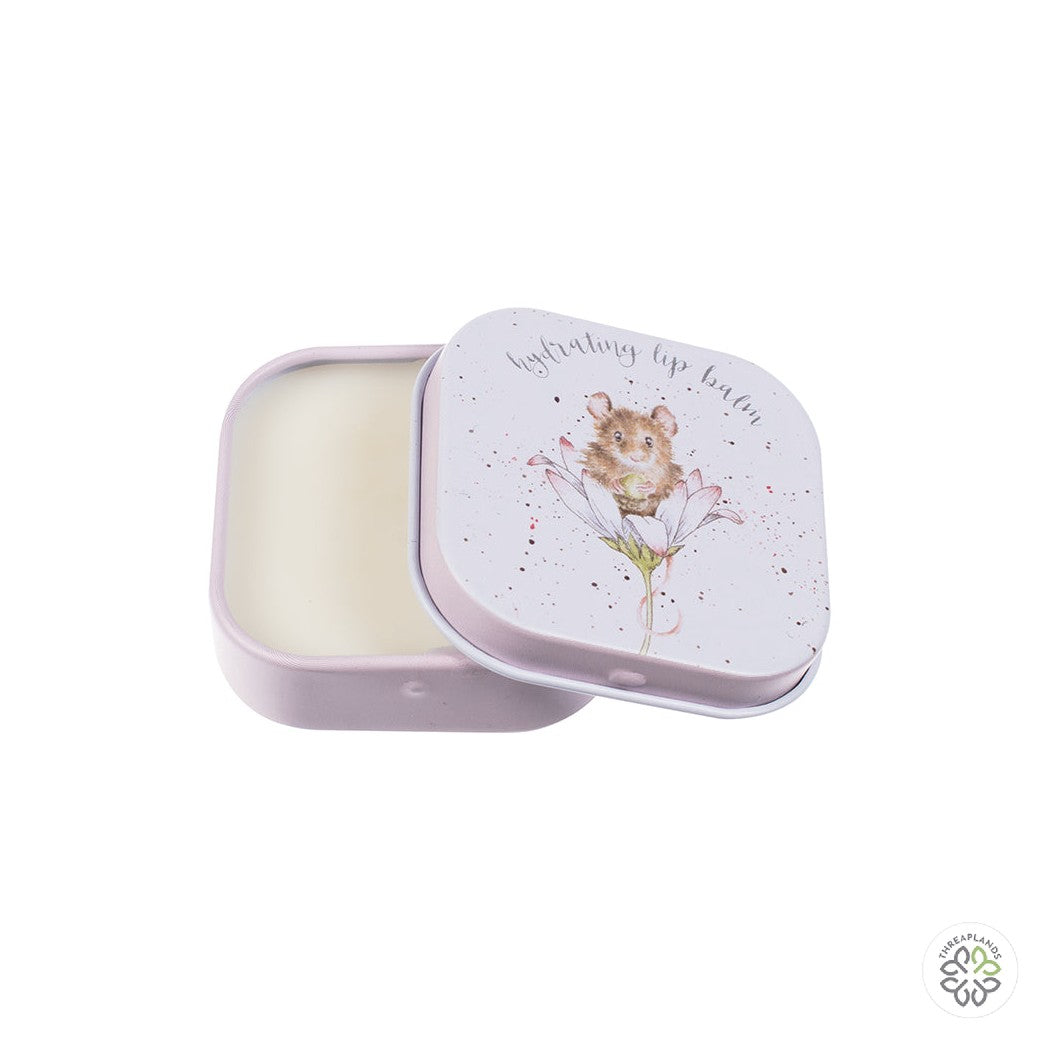 Wrendale Mouse Lip Balm - Oops A Daisy - Threaplands [optimised-1040-watermarked]