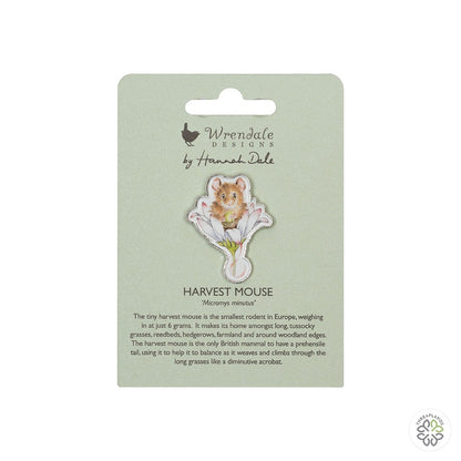 Wrendale Mouse Pin Badge - Oops A Daisy [optimised-1040-watermarked]