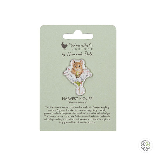 Wrendale Mouse Pin Badge - Oops A Daisy [optimised-1040-watermarked]