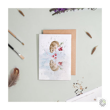 Wrendale Mouse Seed Card - The Berry Best [optimised-1040-watermarked]
