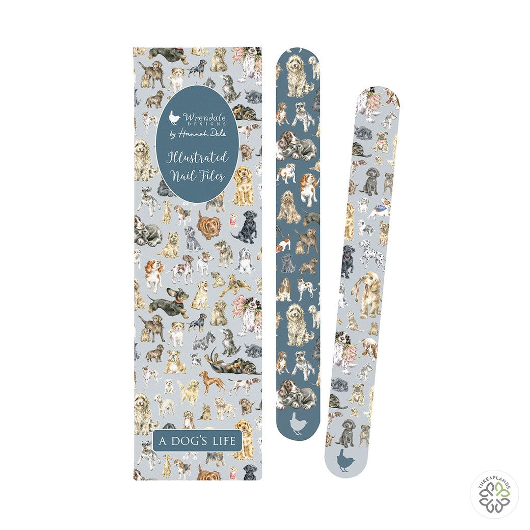Wrendale Nail File Set - A Dogs Life - Threaplands [optimised-1040-watermarked]