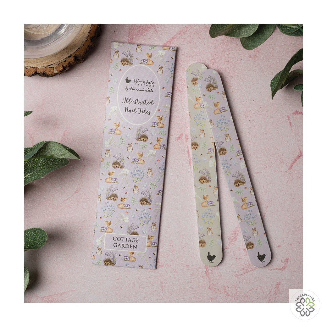 Wrendale Nail File Set - Cottage Garden [optimised-1040-watermarked]