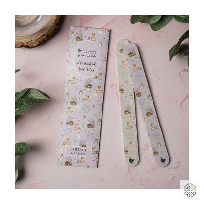 Wrendale Nail File Set - Cottage Garden [optimised-1040-watermarked]