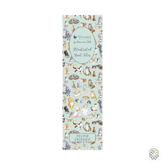 Wrendale Nail File Set - Feline Friends - Threaplands [optimised-1040-watermarked]