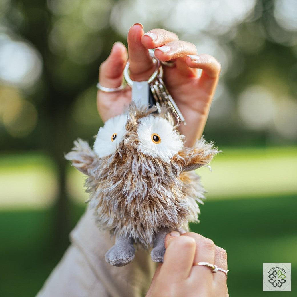 Wrendale Owl Plush Keyring [optimised-1040-watermarked]