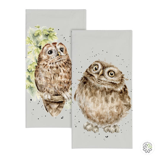 Wrendale Owl Pocket Tissues - Round Owl - Threaplands [optimised-1040-watermarked]
