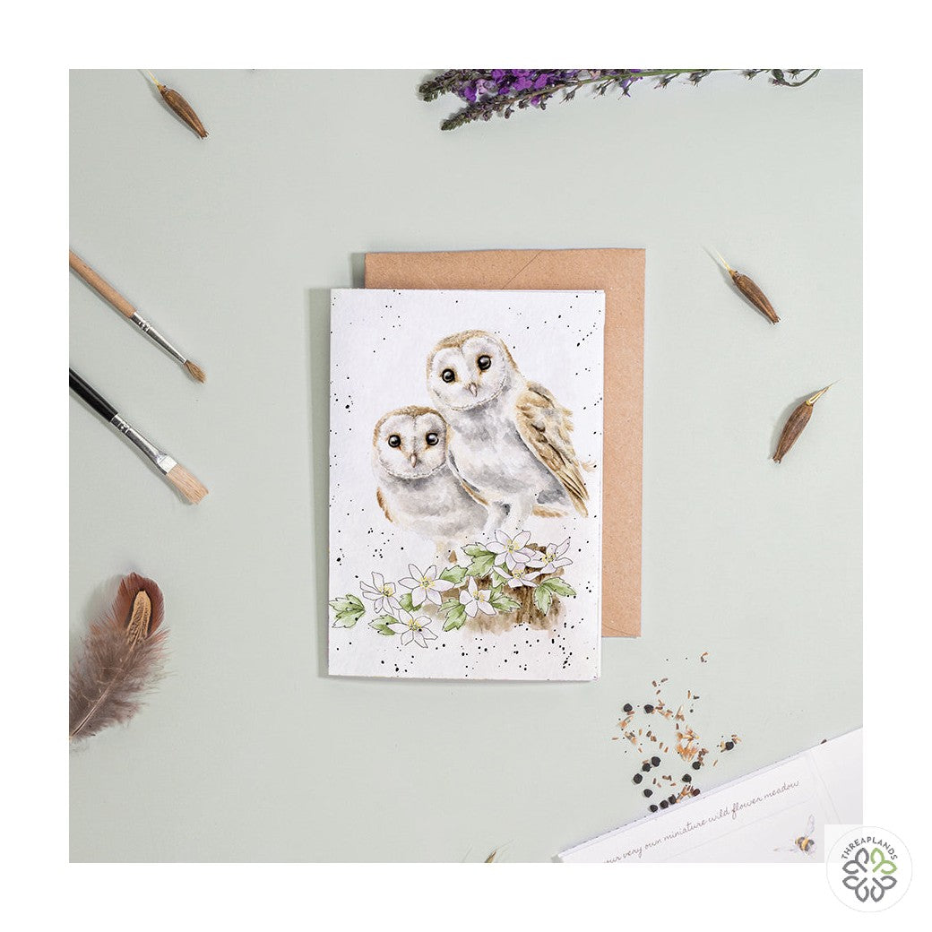Wrendale Owl Seed Card - Hooting For You [optimised-1040-watermarked]