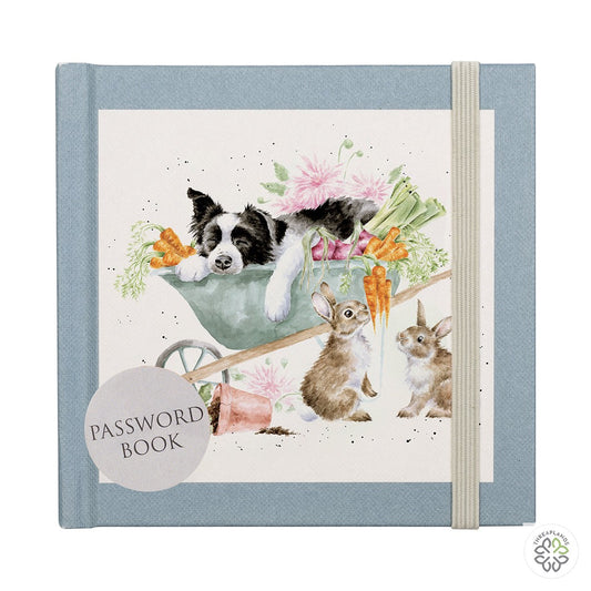 Wrendale Password Book - Sleeping on the Job - Threaplands [optimised-1040-watermarked]