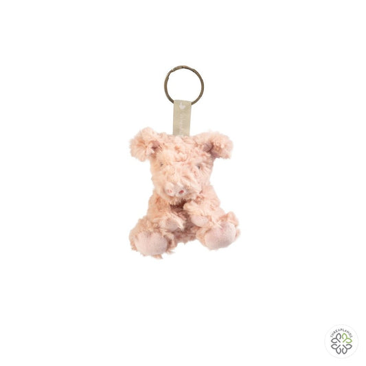 Wrendale Pig Plush Keyring Vanessa [optimised-1040-watermarked]