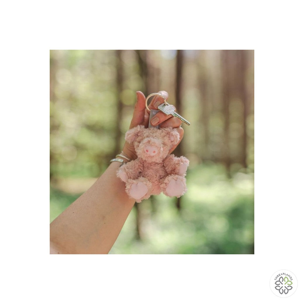Wrendale Pig Plush Keyring Vanessa [optimised-1040-watermarked]