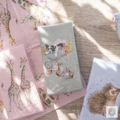 Wrendale Pocket Tissues - Garden Friends - Threaplands [optimised-1040-watermarked]