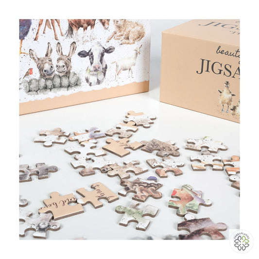 Wrendale Puzzle - Farmyard Friends - Threaplands [optimised-1040-watermarked]