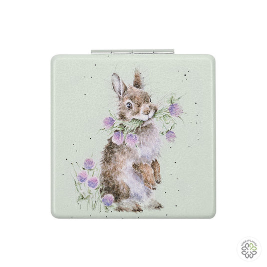 Wrendale Rabbit Mirror - Clover Bunny - Threaplands [optimised-1040-watermarked]