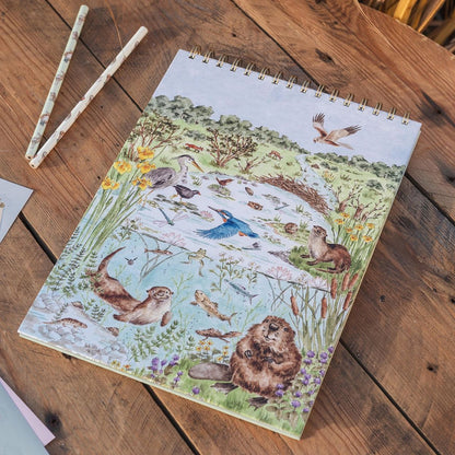 Wrendale Nature Sketchbook Riverbank