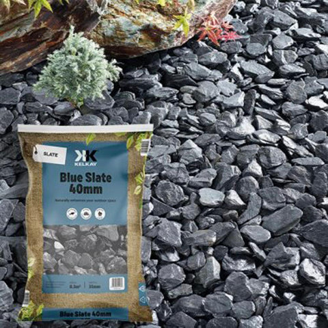 Bagged decorative gravel & slate